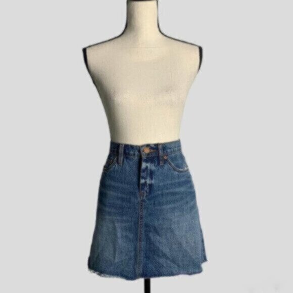 Blank NYC Mini Jean Skirt - Picture 1 of 16
